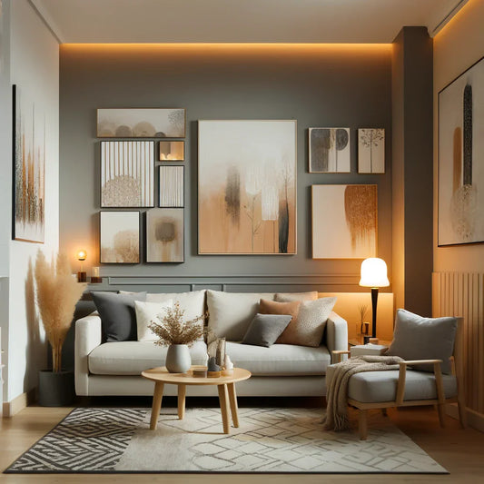 Abstract Art for Small Spaces: Enhancing Style Without Overwhelming the Room