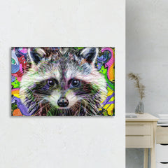 Rocket Raccoon Canvas Wall Art