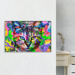 Cat Canvas Wall Art