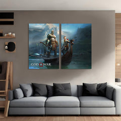 God Of War Minimalist Art