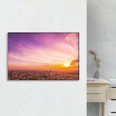 CIty View From Airoplane