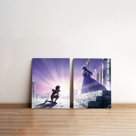 Princess Saturn Minimalist Art