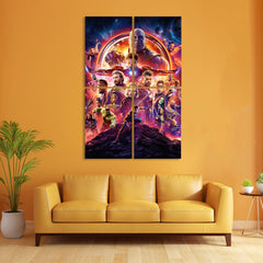 Avengers Minimalist Wall Art