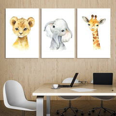 Animal Cartoon Sketch Art