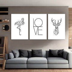 Love Animales Lines