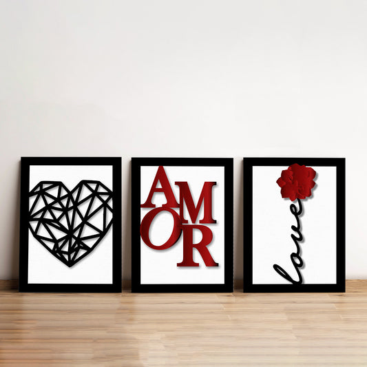 Framed Love Art