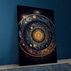 Galactic Glow Mandala