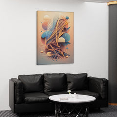 Plant Rootsn Canvas Abstract Art