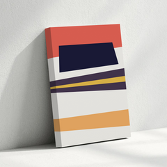 Modern Abstract Geometric Canvas Wall Art – Bold Shapes & Striking Colors