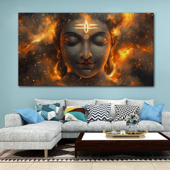 Trance of Shiva – Cosmic Meditation Canvas Wall Art Prints