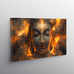 Trance of Shiva – Cosmic Meditation Canvas Wall Art Prints