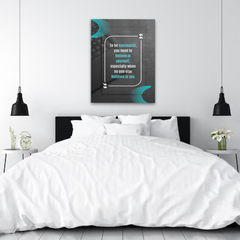 Believe in Yourself Motivational Canvas Wall Art – Inspirational Quote Print for Home & Office Décor