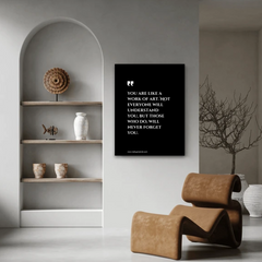 Work of Art Motivational Canvas Wall Art – Inspirational Quote Print for Home & Office Decor