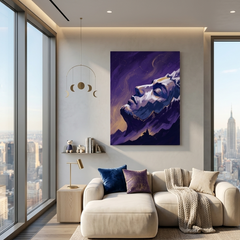 Dreaming Face Conceptual Canvas Prints for Living Room Art
