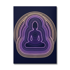 Meditation Buddha Conceptual Canvas Prints for Peaceful Home Art