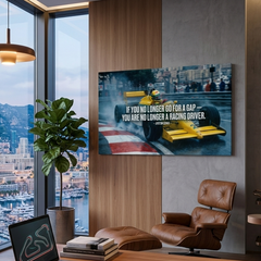 Go For The Gap Motivational Canvas Wall Art Prints