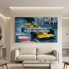 Go For The Gap Motivational Canvas Wall Art Prints