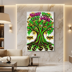 Roots of Fortune – Graffiti Hustle Art Canvas Prints