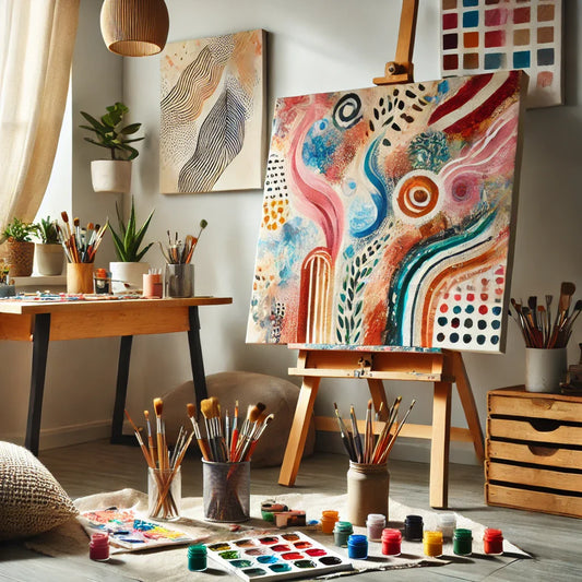 DIY Abstract Canvas Wall Art: Personalized Creations for Your Home