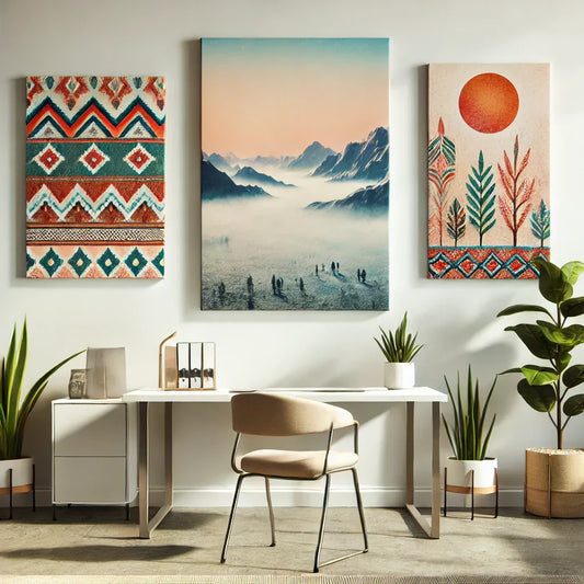 How Canvas Wall Art Can Enhance Your Office and Boost Productivity