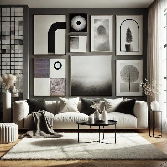 Using Black and White Canvas Prints for a Timeless Look