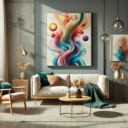 The Psychology of Abstract Art: Boosting Mood and Creativity Through Design
