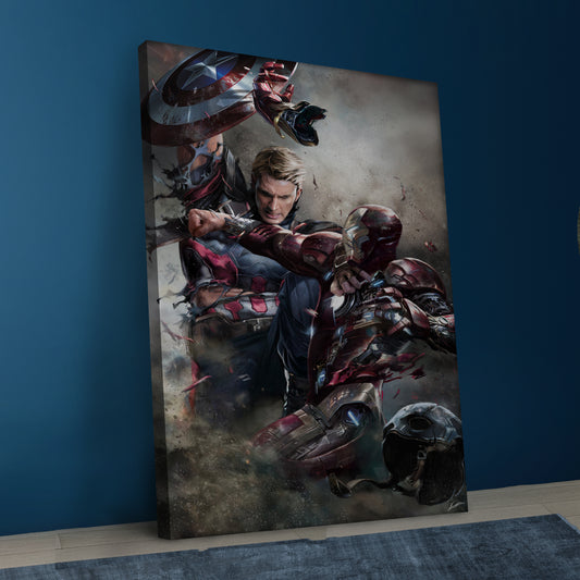 Iron Man & Captain America Art