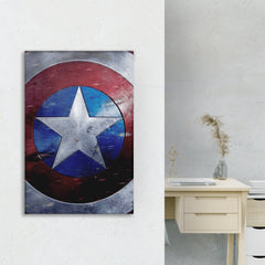 Captain America Canvas wall Art
