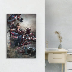 Iron Man & Captain America Art