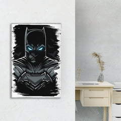 Batman Face Canvas Wall Art