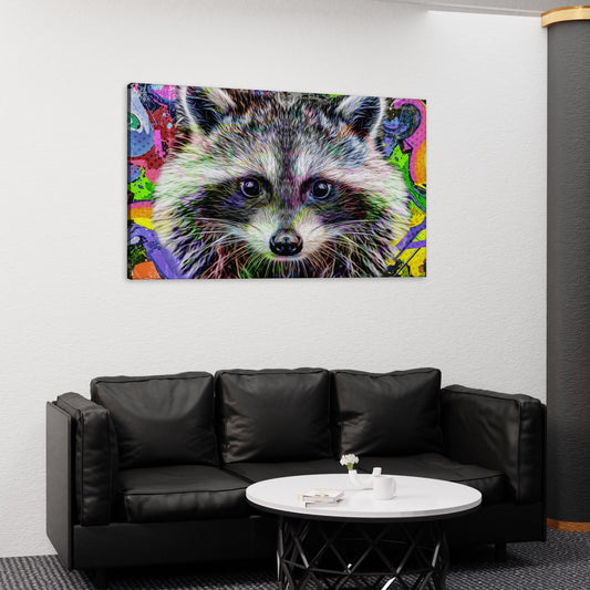 Rocket Raccoon Canvas Wall Art