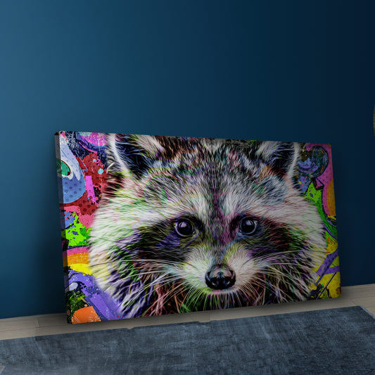 Rocket Raccoon Canvas Wall Art