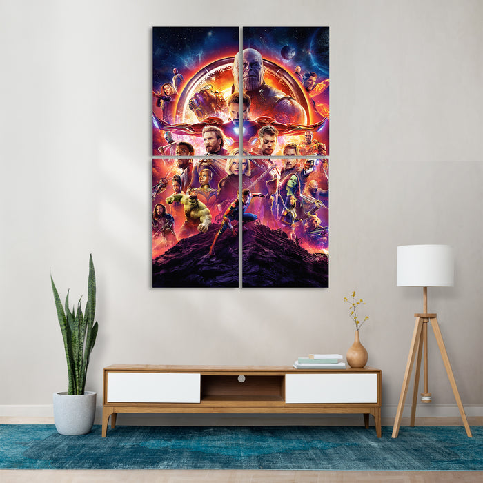 Avengers Minimalist Wall Art