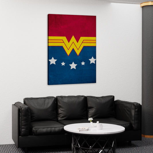 Wonder Women America Canvas Art