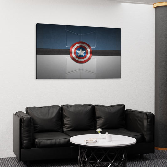 Captain America Wall Art on Canvas