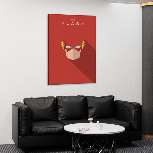Flash Hero Movie Canvas Wall Art