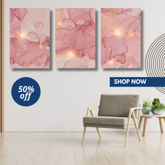 Stylish Marble Effect Canvas Art Prints for Trendy Spaces