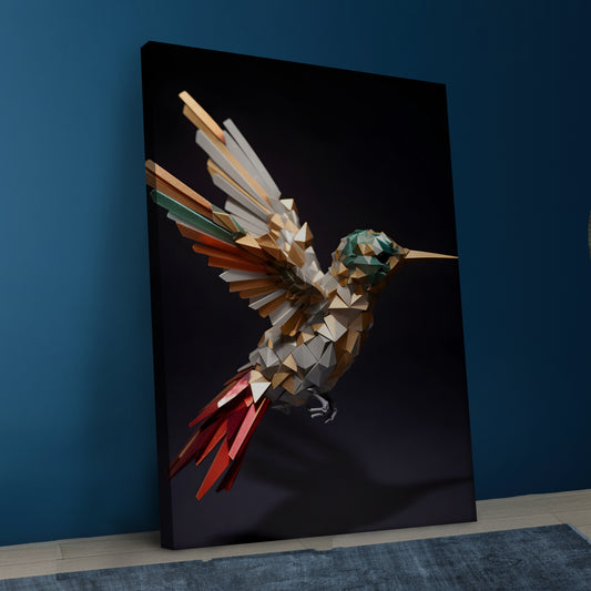 Kingfisher Bird Canvas Wall Art