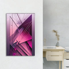 Colorful Shapes Canvas Abstract Art.