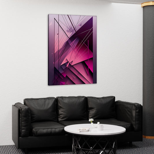 Colorful Shapes Canvas Abstract Art.