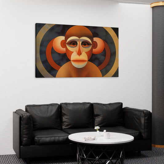 Monkey Canvas Wall Art
