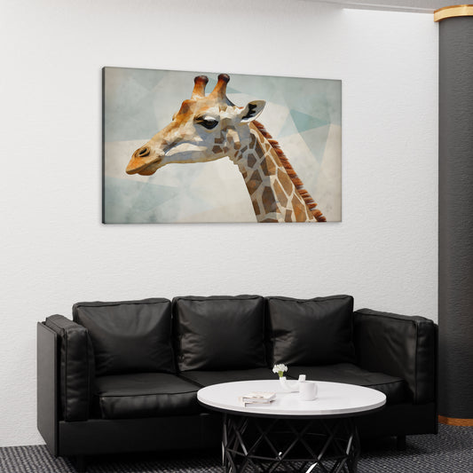 Giraffes Canvas Wall Art