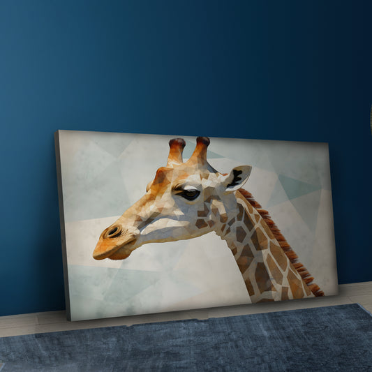 Giraffes Canvas Wall Art