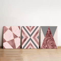 Geometric Mosaic Canvas Wall Art Prints