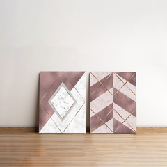 Geometric Odyssey Canvas Wall Art Prints