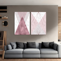 Geometric Spectrum Canvas Wall Art Prints