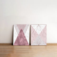 Geometric Spectrum Canvas Wall Art Prints