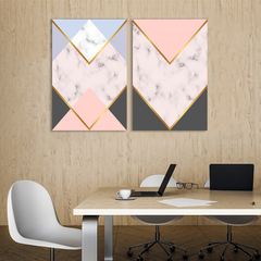 Geometric Expressions Canvas Wall Art Prints