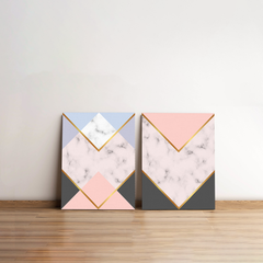 Geometric Expressions Canvas Wall Art Prints