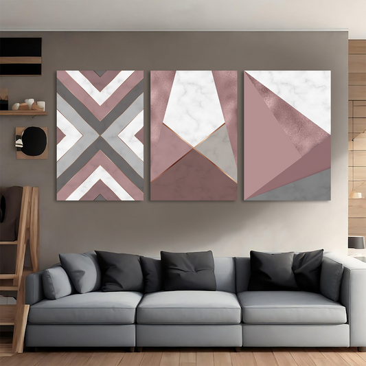 Geometric Motion Canvas Wall Art Prints